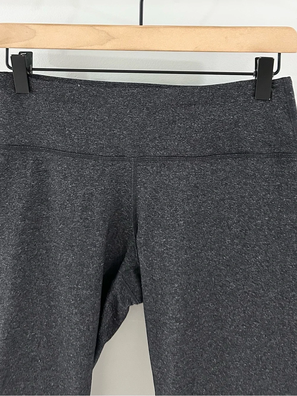 90 Degree By Reflex Cropped Leggings // Gray // Medium